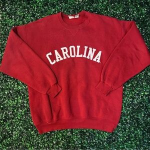 Vintage Soffe Red Carolina Sweatshirt Crewneck XL